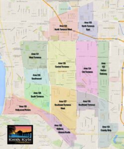 Torrance real estate neighborhood map